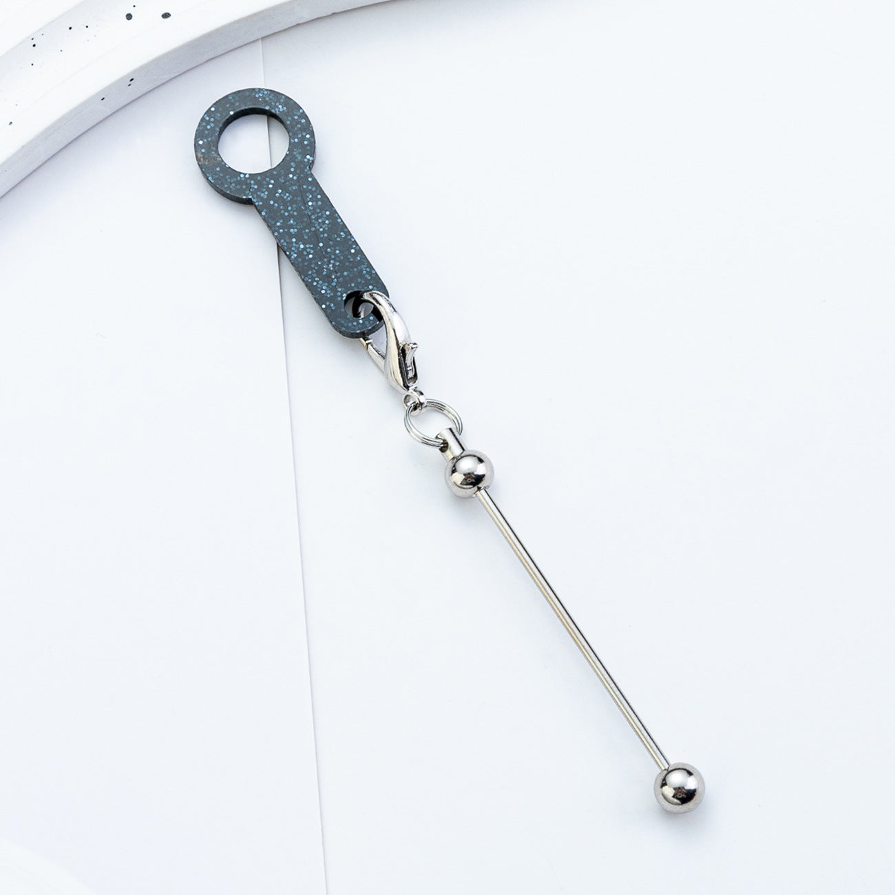 Wholesale Ready-Made DIY Beaded Acrylic Straw Hangings Suitable for 8Mm-10Mm Water Cup Straw Accessories Decoration